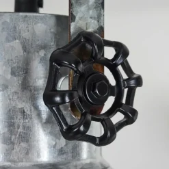 Lampes Vintages & Rétros-hofstein Suspension Hora Bois foncé, Noir, 3 lumières