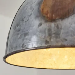 Lampes Industrielles-hofstein Suspension Hora Noir, 1 lumière