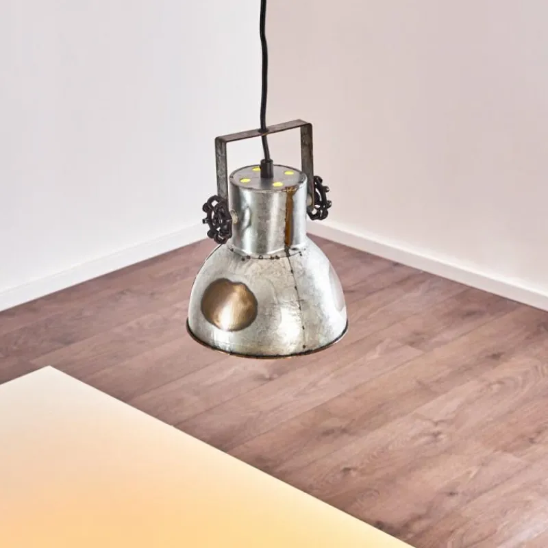 hofstein Suspension Hora Rouille, Argenté, 1 lumière