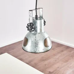 hofstein Suspension Hora Rouille, Argenté, 1 lumière