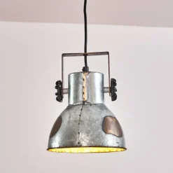 hofstein Suspension Hora Rouille, Argenté, 1 lumière