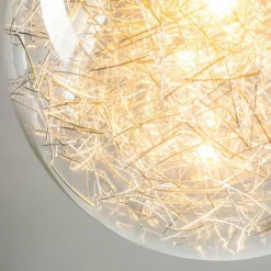 hofstein Suspension Hova Nickel mat, 1 lumière