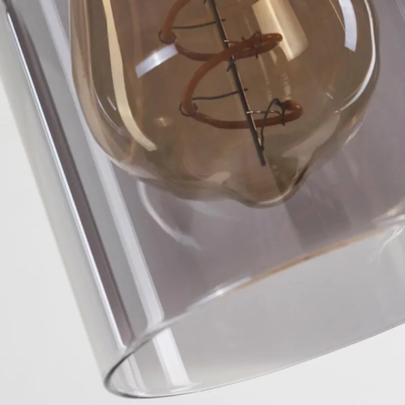 hofstein Suspension Hunouri Noir, 4 lumières