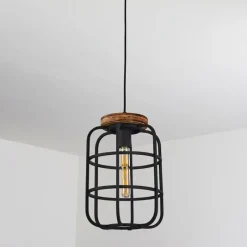 Lampes Vintages & Rétros-hofstein Suspension Husvik Noir, 1 lumière