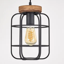 Luminaires Scandinaves-hofstein Suspension Husvik Noir, 3 lumières