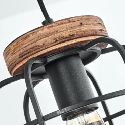 Lampes Vintages & Rétros-hofstein Suspension Husvik Noir, 6 lumières