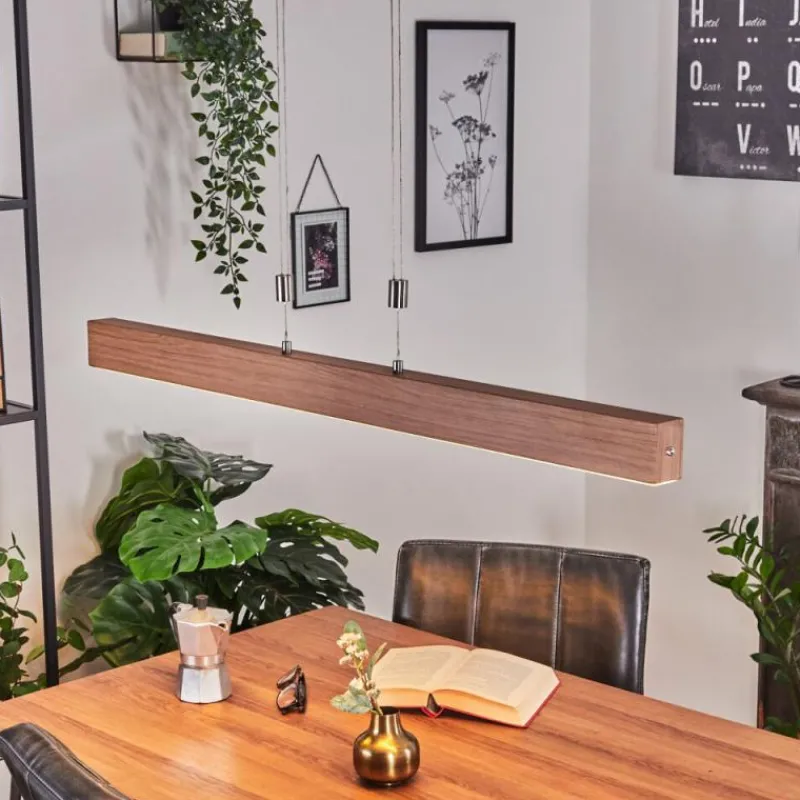 hofstein Suspension Hyllinge LED Chrome, Gris, 1 lumière