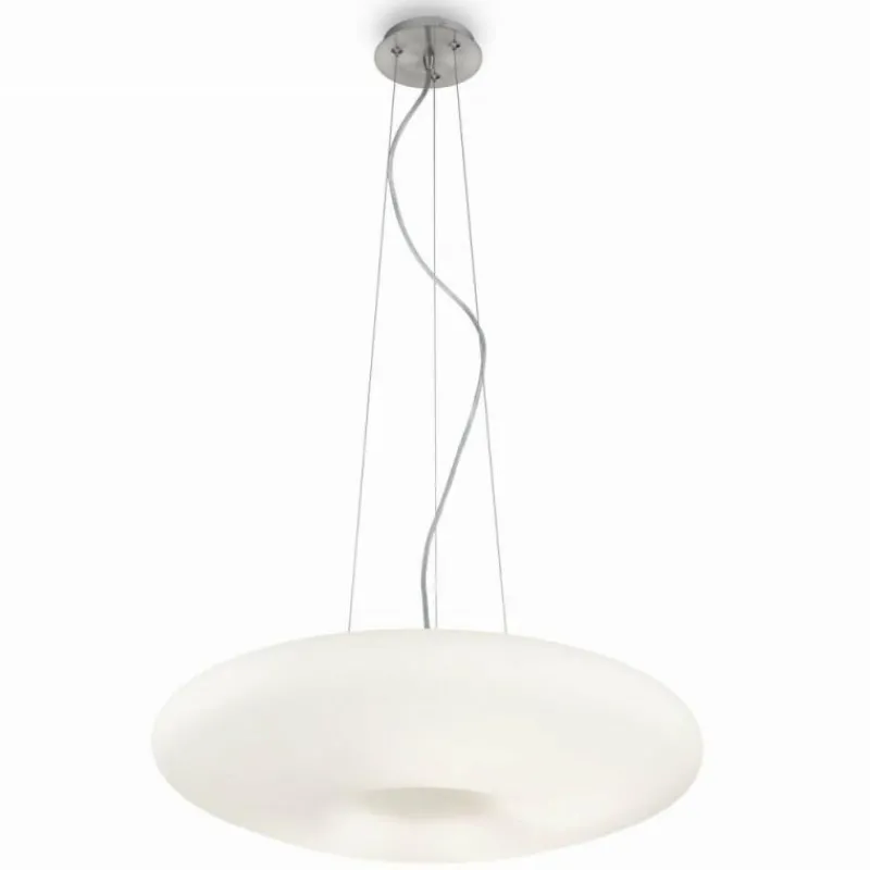 Luminaires Ideallux Suspension Ideal Lux GLORY Blanc, 5 lumières