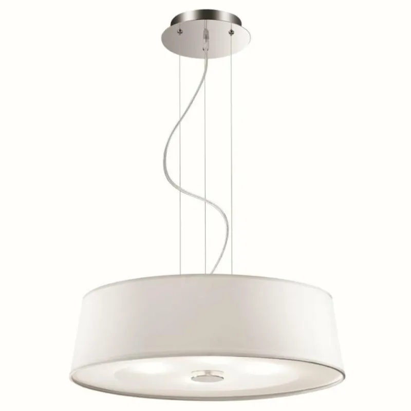 Luminaires Ideallux Suspension Ideal Lux HILTON Blanc, 4 lumières