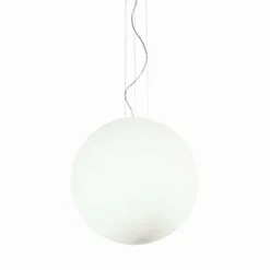 Luminaires Ideallux Suspension Ideal Lux MAPA Chrome, 1 lumière