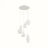 Luminaires Ideallux Suspension Ideal Lux SOFT Blanc, 6 lumières