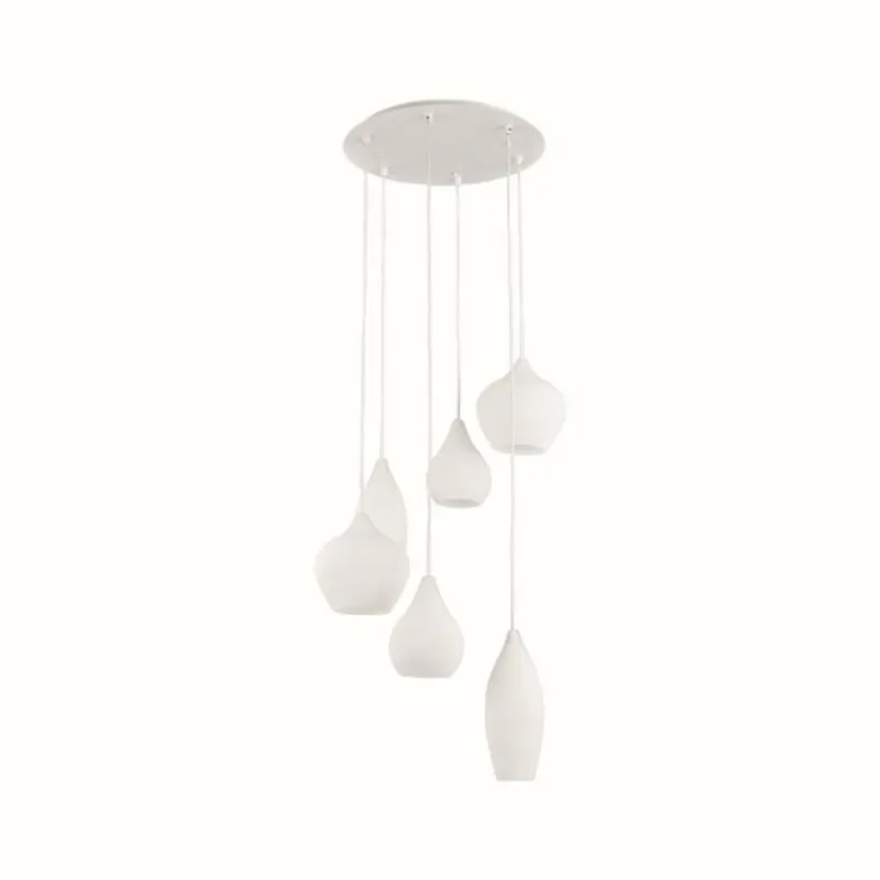Luminaires Ideallux Suspension Ideal Lux SOFT Blanc, 6 lumières