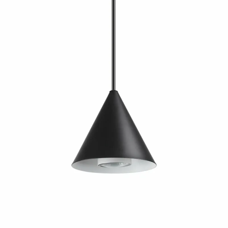 Luminaires Ideallux Suspension Ideallux A-LINE Noir, 1 lumière* Suspensions