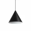 Luminaires Ideallux Suspension Ideallux A-LINE Noir, 1 lumière* Suspensions