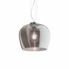 Luminaires Ideallux Suspension Ideallux BLOSSOM Chrome, 1 lumière