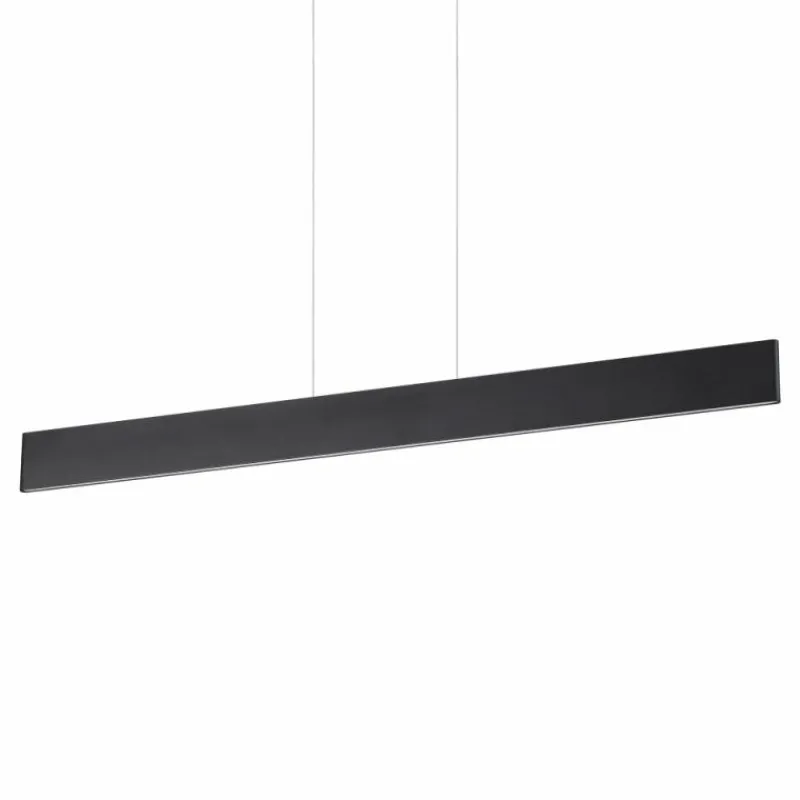 Luminaires Ideallux Suspension Ideallux DESK LED Noir, 1 lumière* Éclairage Led