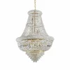 Luminaires Antiques-Luminaires Ideallux Suspension Ideallux DUBAI Laiton, 24 lumières