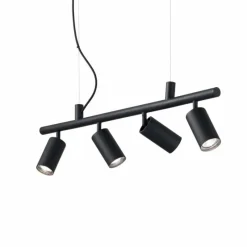 Luminaires Ideallux Suspension Ideallux DYNAMITE Noir, 4 lumières* Suspensions