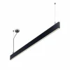 Luminaires Ideallux Suspension Ideallux LINUS LED Noir, 1 lumière* Éclairage Led