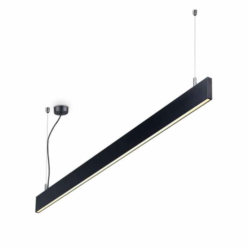 Luminaires Ideallux Suspension Ideallux LINUS LED Noir, 1 lumière* Éclairage Led