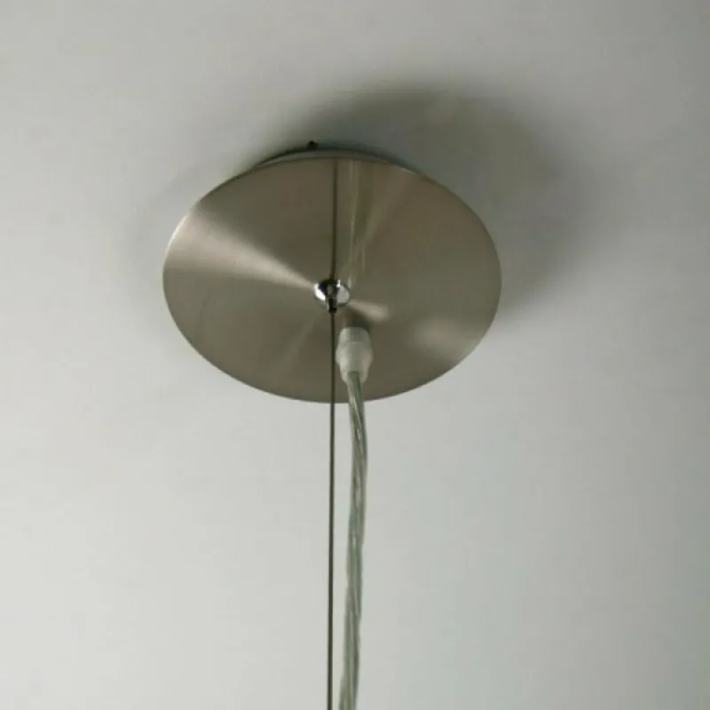 Luminaires Ideallux Suspension Ideallux LUCE Chrome, Acier inoxydable, 1 lumière