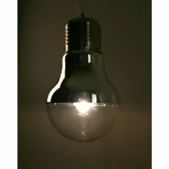 Luminaires Ideallux Suspension Ideallux LUCE Chrome, Acier inoxydable, 1 lumière