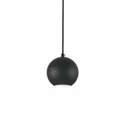 Lampes À Boules-Luminaires Ideallux Suspension Ideallux MR Noir, 1 lumière