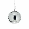 Lampes À Boules-Luminaires Ideallux Suspension Ideallux NEMO Noir, 1 lumière