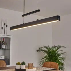 hofstein Suspension Ifo LED Noir, 1 lumière