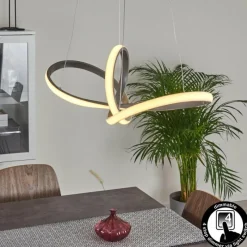 hofstein Suspension Ignal LED Nickel mat, 1 lumière