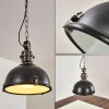 Lampes Industrielles-hofstein Suspension Ilvy LED Noir, 1 lumière