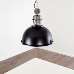 Lampes Industrielles-hofstein Suspension Ilvy Noir, 1 lumière