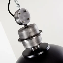 Lampes Industrielles-hofstein Suspension Ilvy Noir, 1 lumière