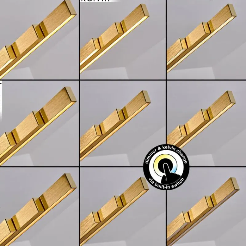 hofstein Suspension Inicio LED Laiton, 3 lumières