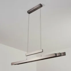 hofstein Suspension Inicio LED Nickel mat, 5 lumières