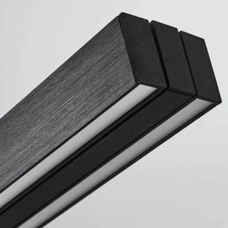 hofstein Suspension Inicio LED Noir, 3 lumières