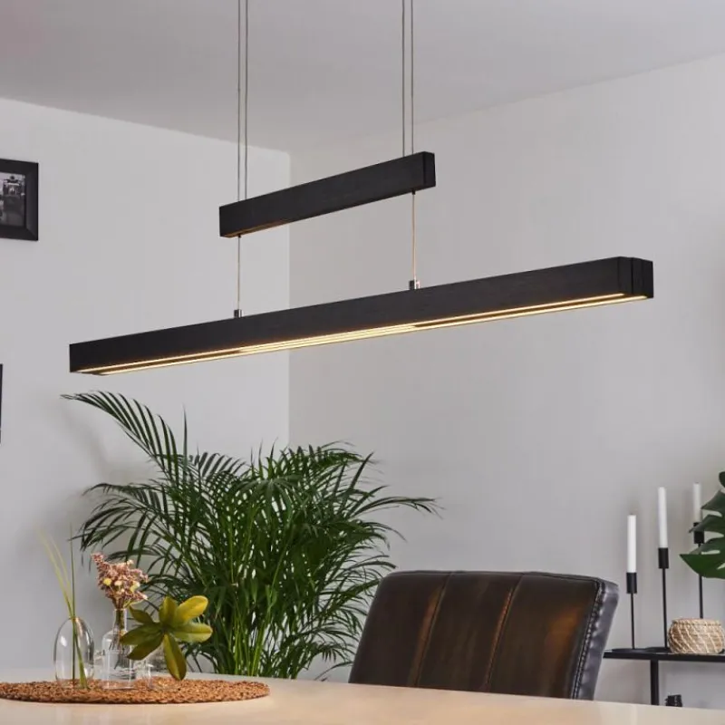 hofstein Suspension Inicio LED Noir, 3 lumières