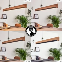 hofstein Suspension Inzino LED Noir, 1 lumière