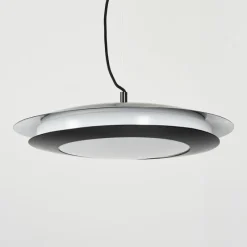 hofstein Suspension Ittingen LED Noir, 1 lumière, Changeur de couleurs