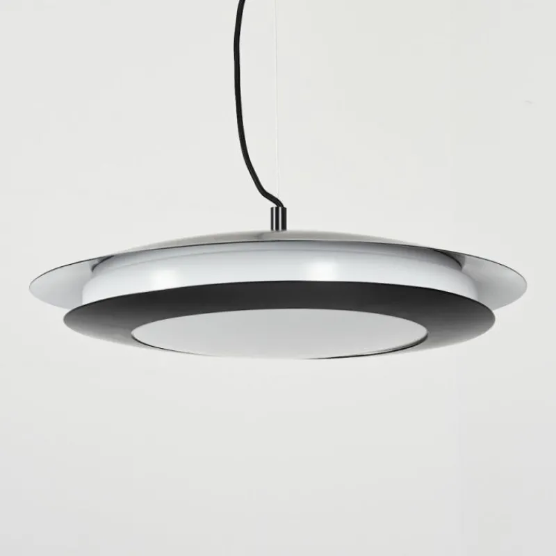 hofstein Suspension Ittingen LED Noir, 1 lumière, Changeur de couleurs