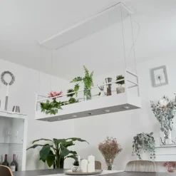 hofstein Suspension Jabilla Blanc, 6 lumières