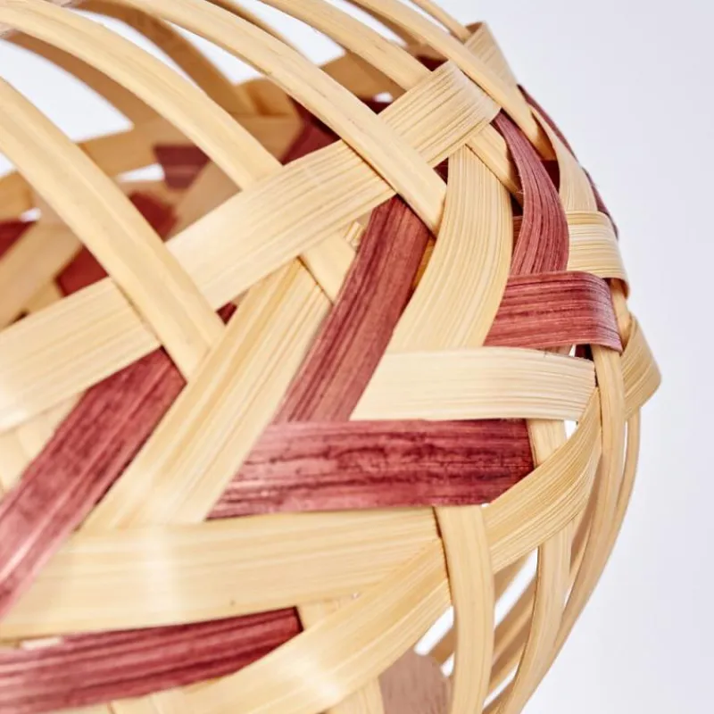 Style Boho-Chic-hofstein Suspension Jaurama Noir, 3 lumières