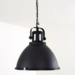 hofstein Suspension Jonsered Noir, 1 lumière