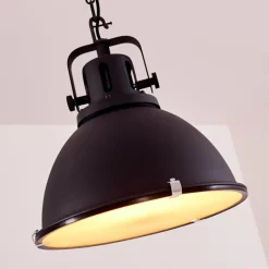 hofstein Suspension Jonsered Noir, 1 lumière