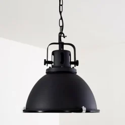 hofstein Suspension Jonsered Noir, 1 lumière