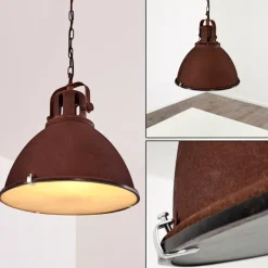 hofstein Suspension Jonsered Rouille, 1 lumière