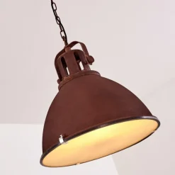 hofstein Suspension Jonsered Rouille, 1 lumière