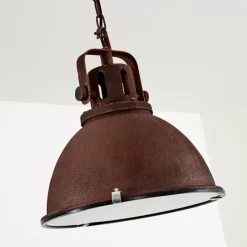 hofstein Suspension Jonsered Rouille, 1 lumière