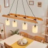 Lampes En Tissu-hofstein Suspension Jubileo Écru, 4 lumières