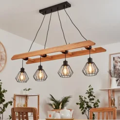 Style Boho-Chic-hofstein Suspension Jubileo Écru, 4 lumières
